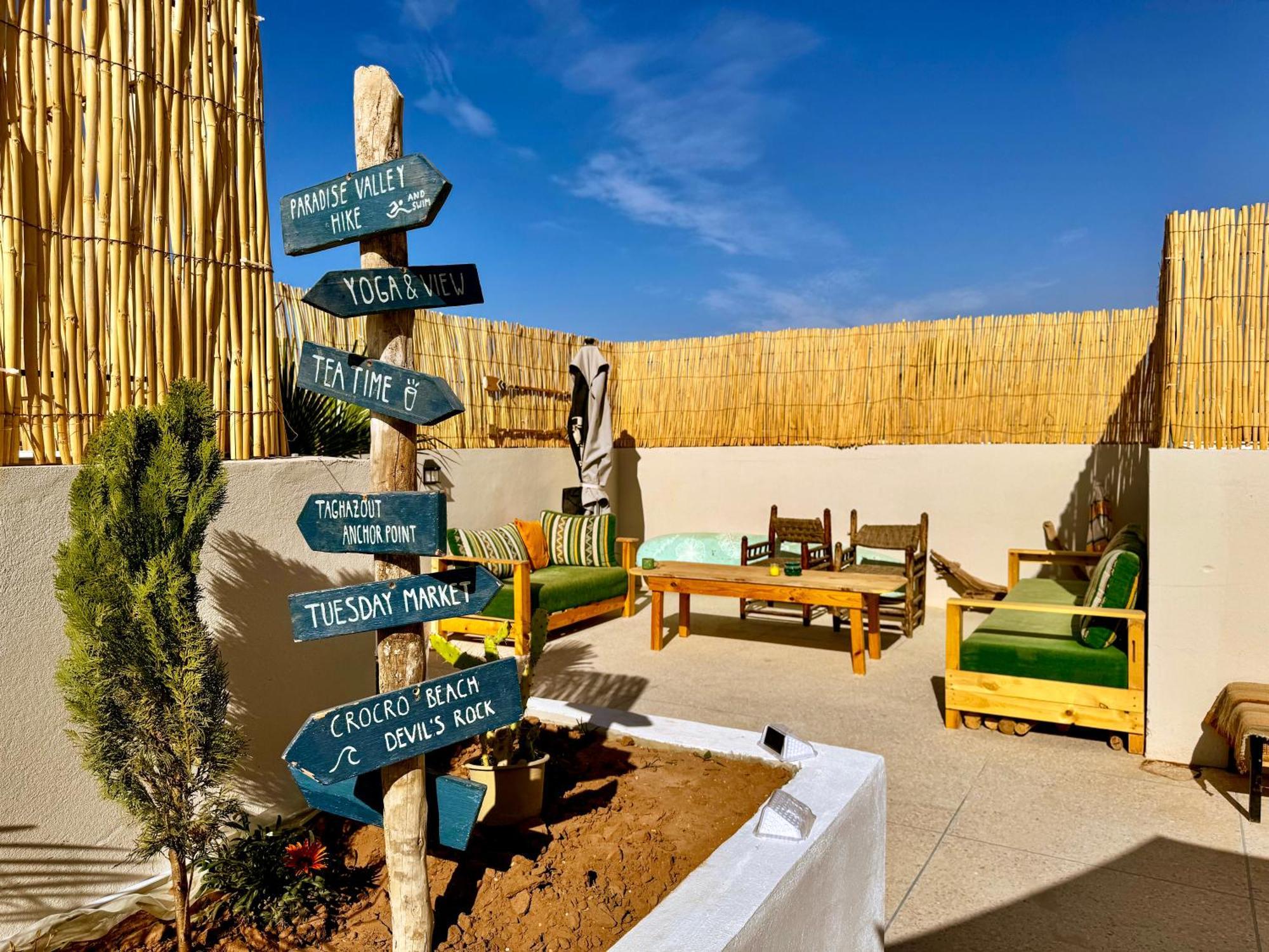 بيت شباب Ocean Surf House Tamraght المظهر الخارجي الصورة